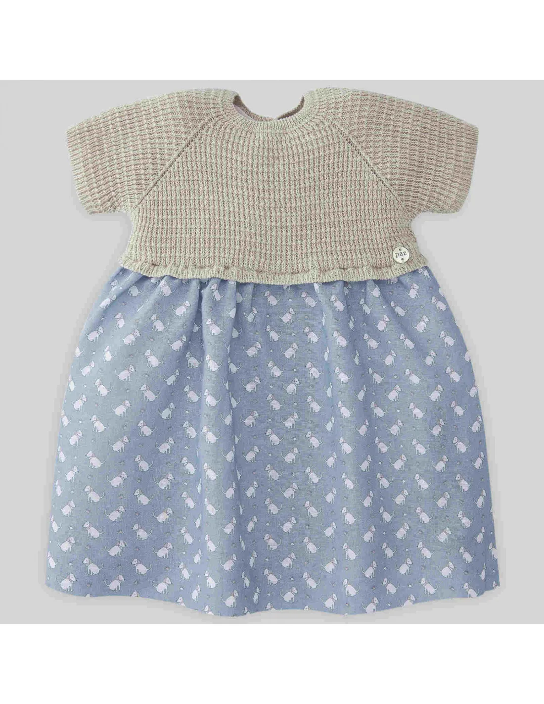 Vestido para bebé niña Milu de Paz Rodríguez