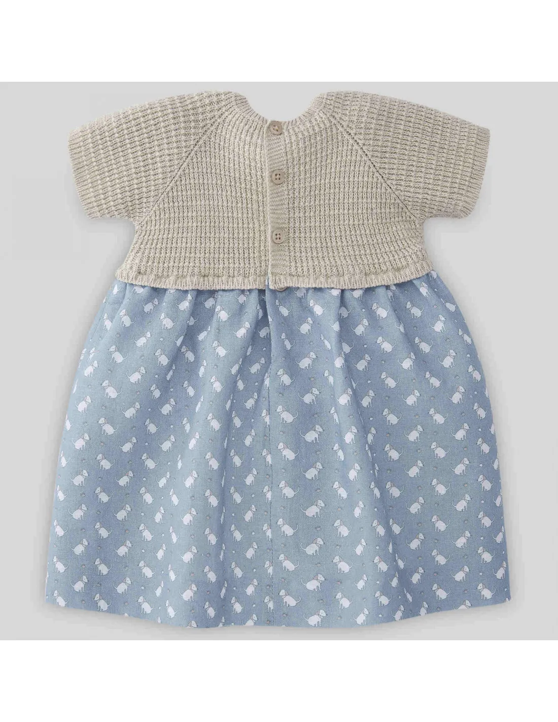 Vestido para bebé niña Milu de Paz Rodríguez