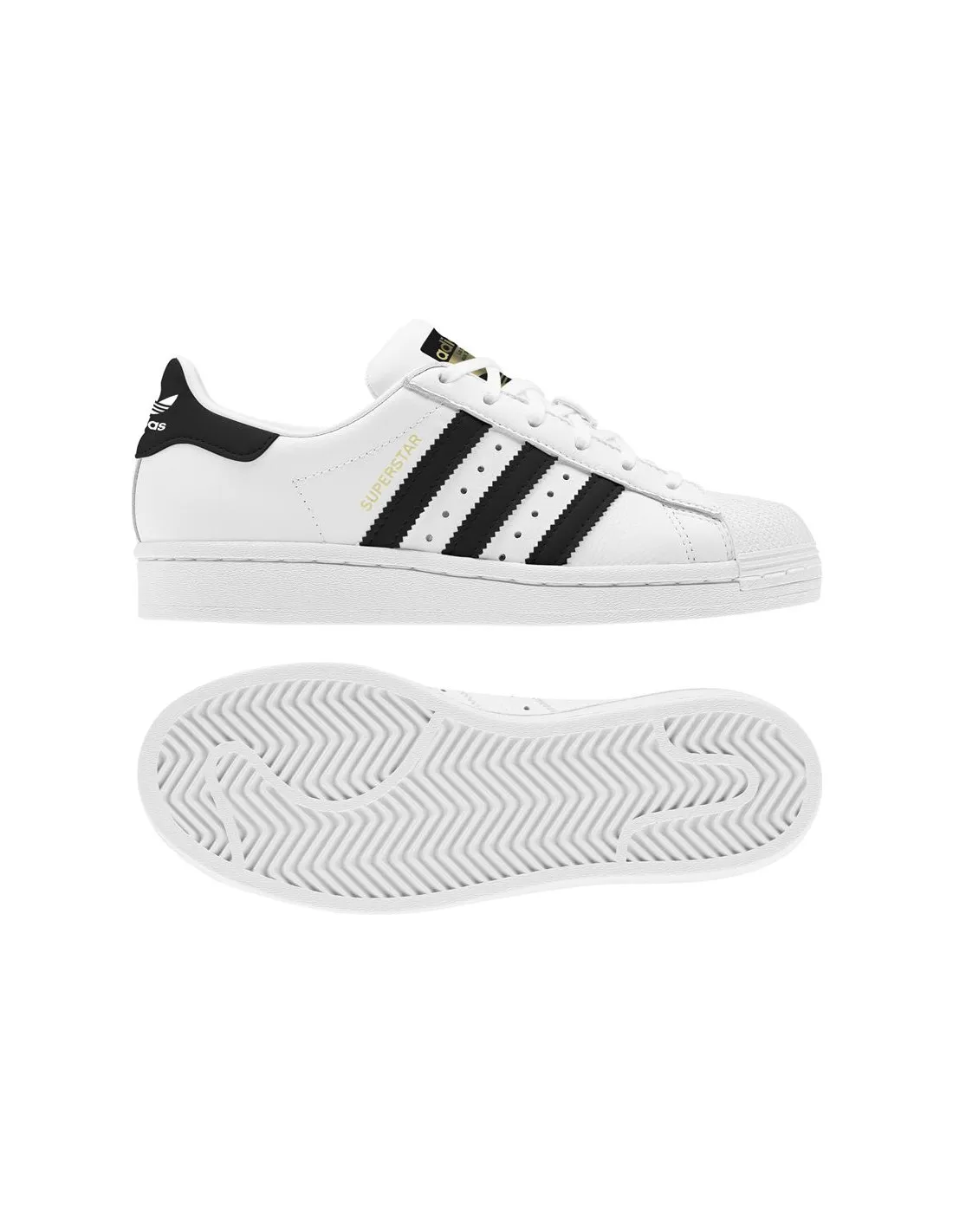 Zapatillas adidas Superstar blanco/negro Junior
