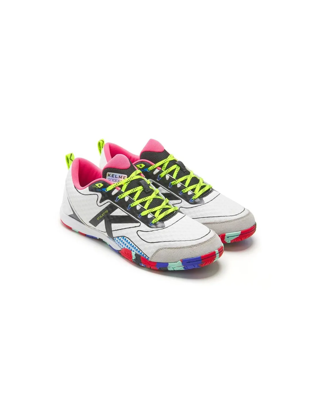 Zapatillas de Fútbol Sala Kelme Stiletto Blanco Y Negro