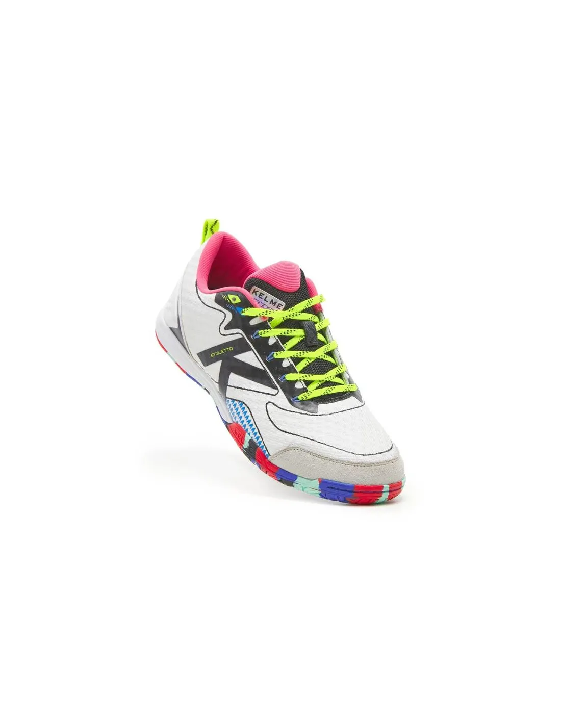 Zapatillas de Fútbol Sala Kelme Stiletto Blanco Y Negro