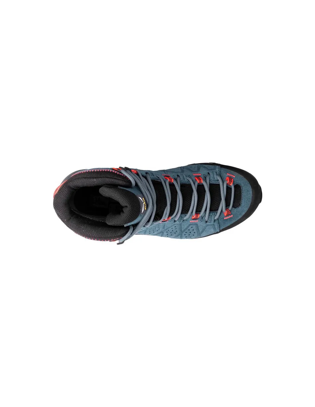Zapatillas de Montaña Salewa Ws Alp Trainer 2 Mid Gtx Mujer Java Azul/Fluo Coral