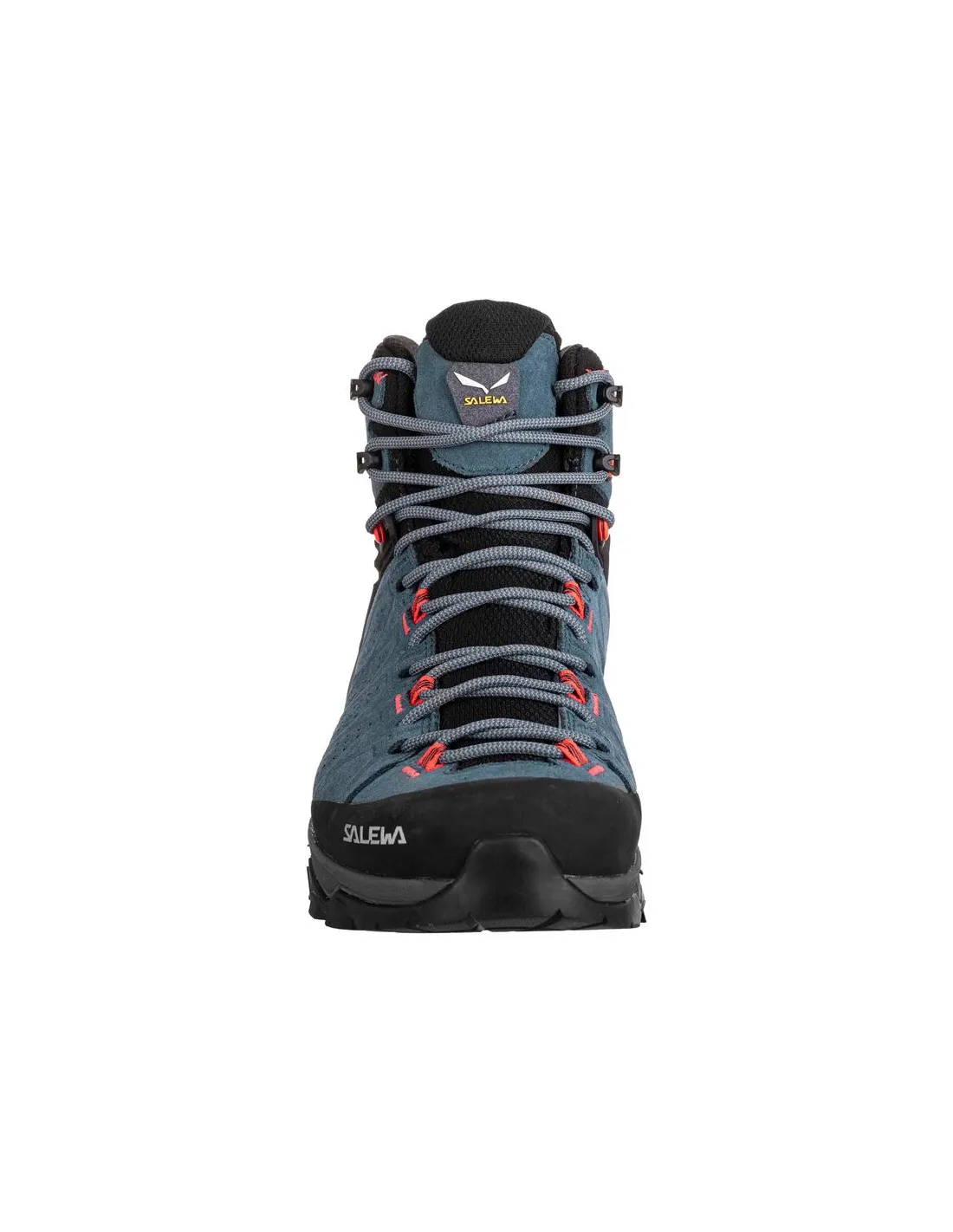 Zapatillas de Montaña Salewa Ws Alp Trainer 2 Mid Gtx Mujer Java Azul/Fluo Coral