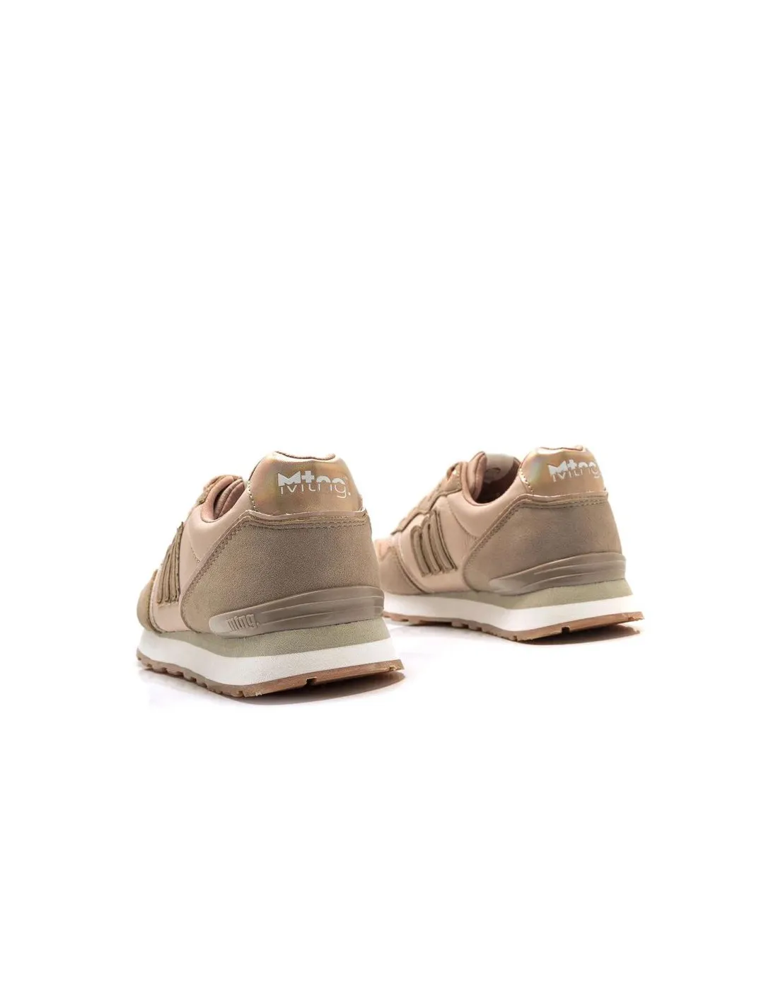 Zapatillas Mustang Attitude Paty Nude Mujer