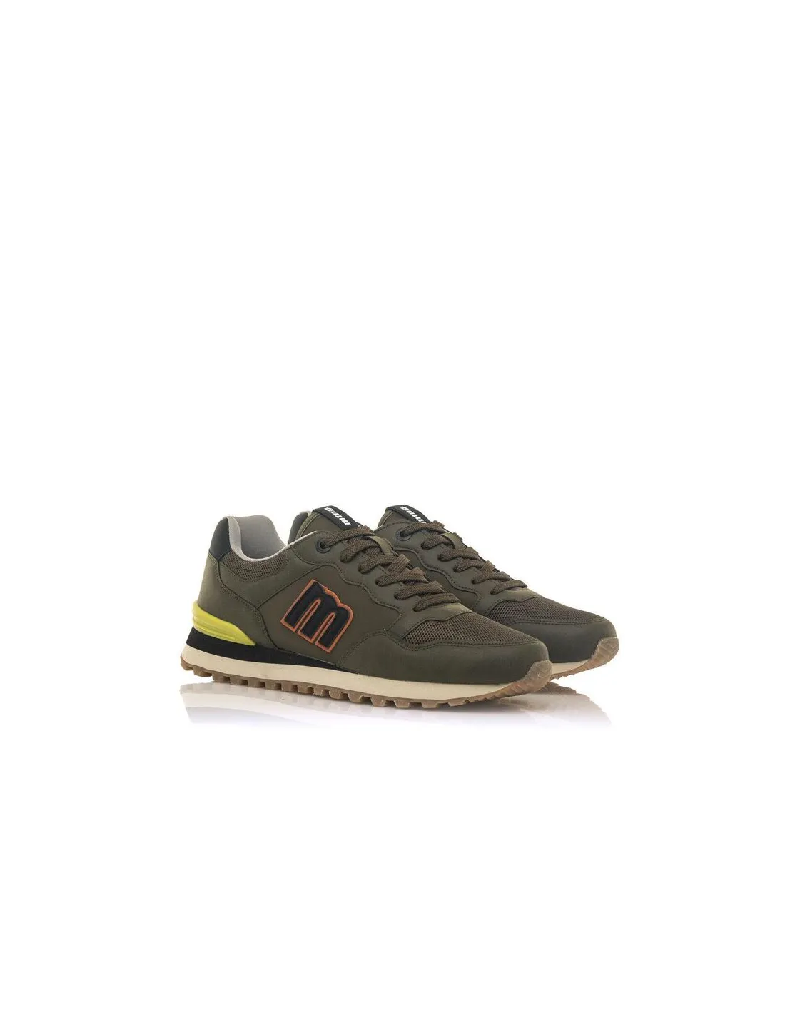 Zapatillas Mustang I Attitude Hombre Mostone Kaky Nylonka