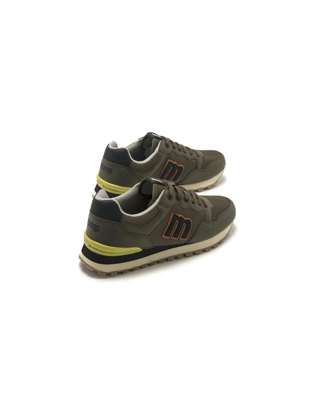 Zapatillas Mustang I Attitude Hombre Mostone Kaky Nylonka