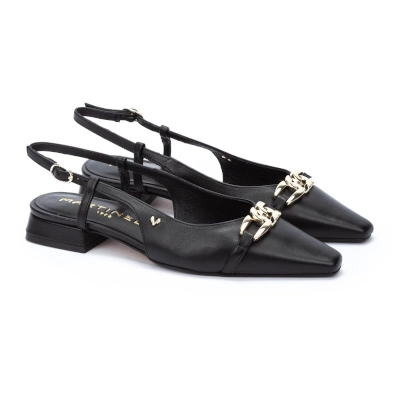 Zapato destalonado mujer Martinelli Melanie negro