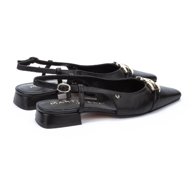Zapato destalonado mujer Martinelli Melanie negro