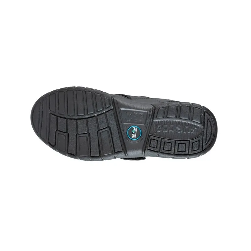 ZAPATO UNISEX BO NEGRO AJUSTABLE CON VELCRO  SUECOS